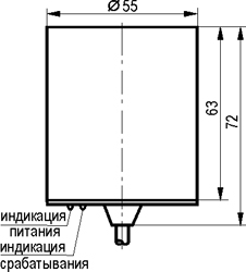 Габариты ISB D101A-11G-25-LZ